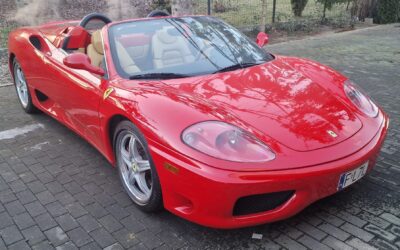 FERRARI F360 SPIDER F1 ROSO CORSA