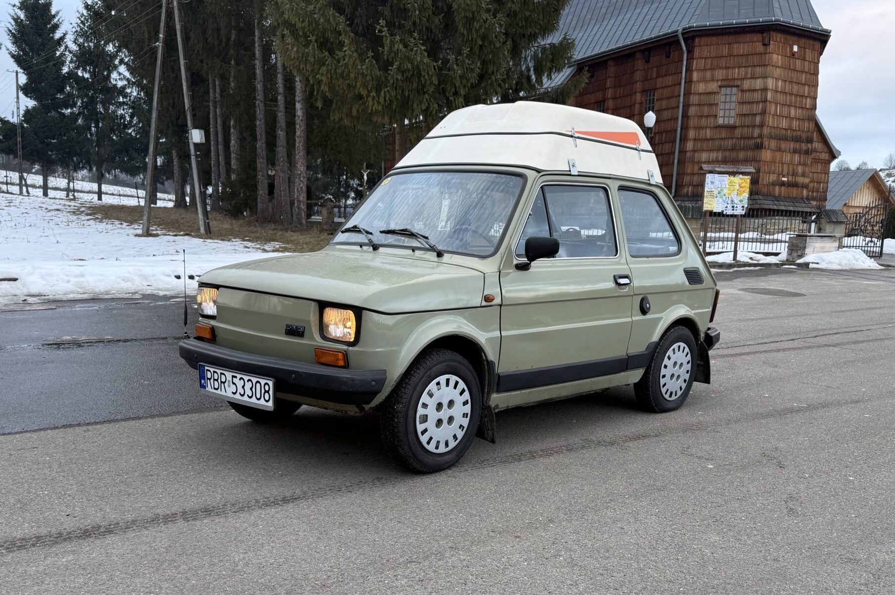 fiat 126p fl bagażnik dachowy